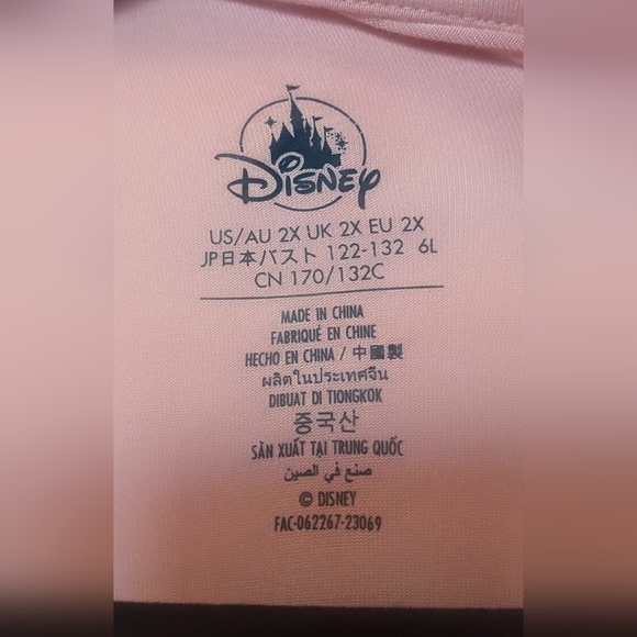 Disney Villains Oversized Pink Sleep Shirt sz 2X Ursula Cooking Up Trouble - Picture 5 of 9